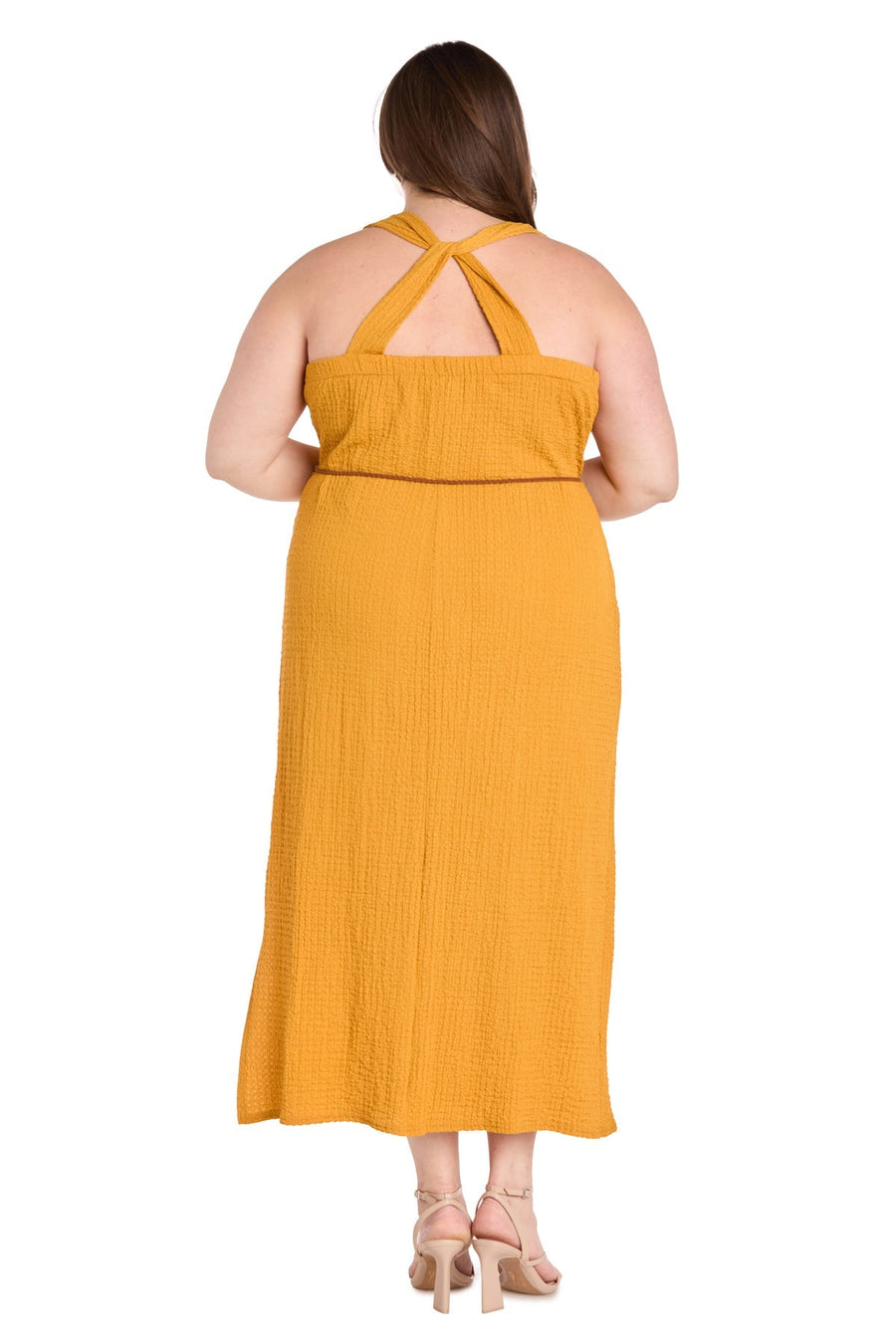 Formal Dresses Beaded Plus Size Long Formal Dress Ochre