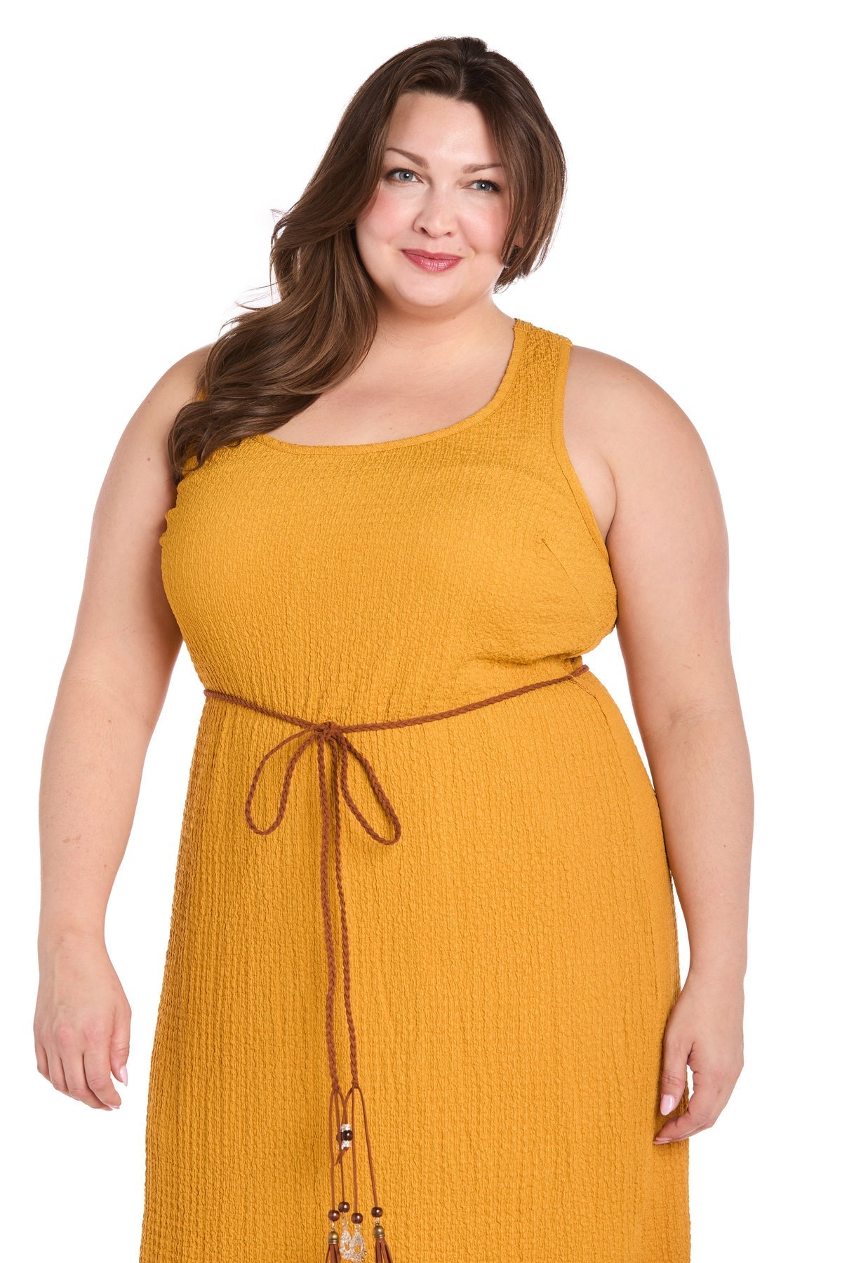 Formal Dresses Beaded Plus Size Long Formal Dress Ochre