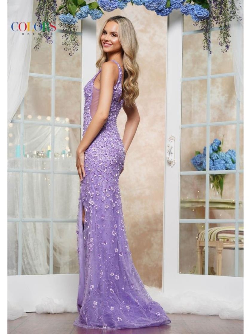 Prom Dresses Formal Fitted Evening Long Dress Lavender
