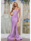 Prom Dresses Long Formal Glitter Mesh Prom Dress Lilac
