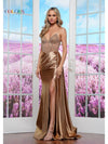 Prom Dresses Long Fitted Formal Prom Dress Dark Nude