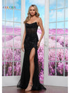 Prom Dresses Formal Long Slit Prom Dress Black