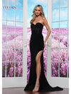 Prom Dresses Formal Fitted Long Prom Dress Black