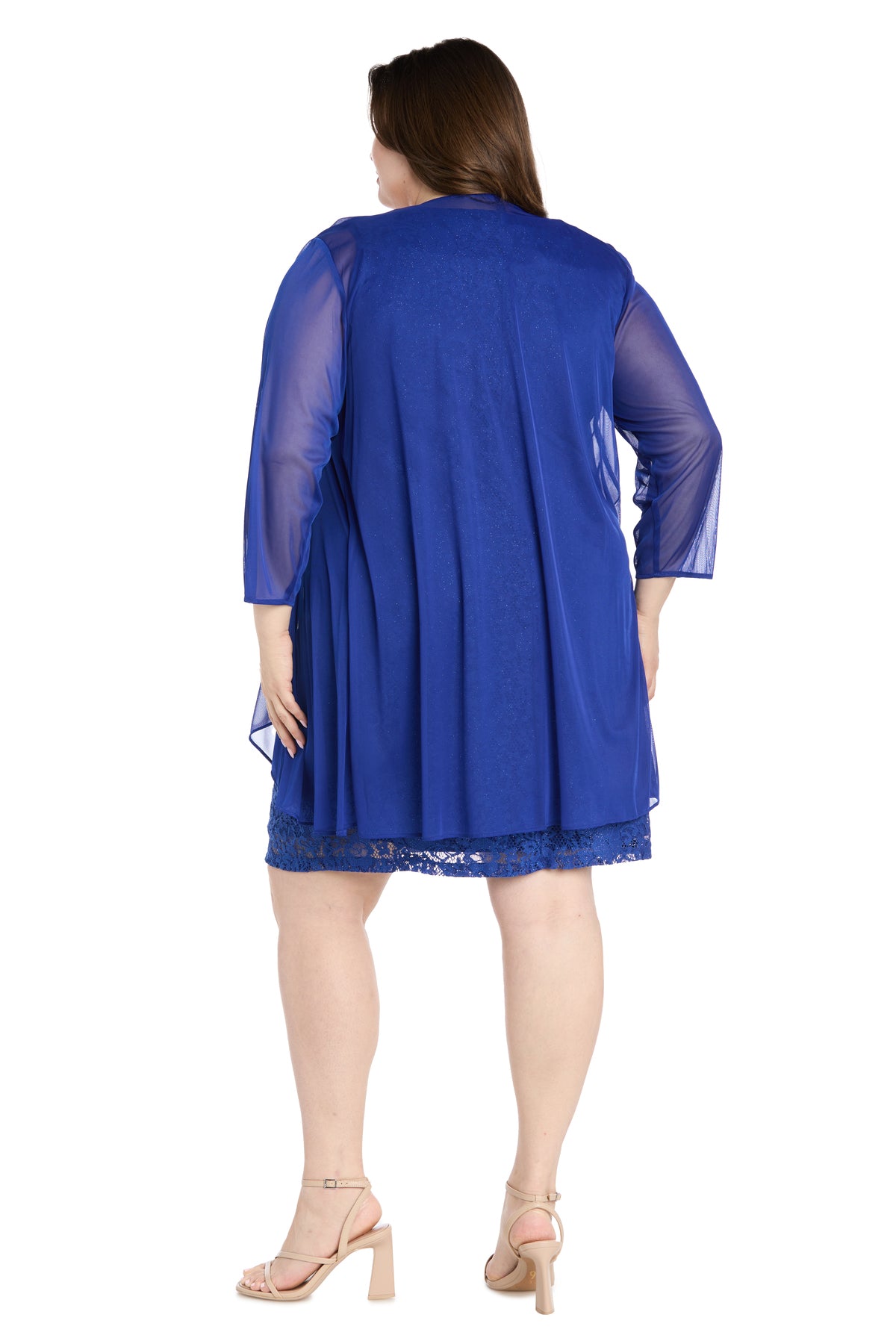 Plus Size Dresses Plus Size Short Mother of the Bride Lace Dress Royal