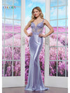 Prom Dresses Formal Metallic Long Fitted Prom Dress Peri