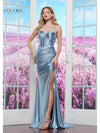 Prom Dresses Fitted Long Formal Flare Prom Dress Peri
