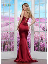 Prom Dresses Long Formal Fitted Evening Prom Dress Wine