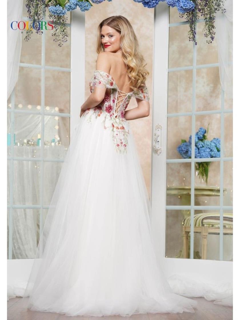 Prom Dresses  Long Floral Sequin Formal Prom Dress White