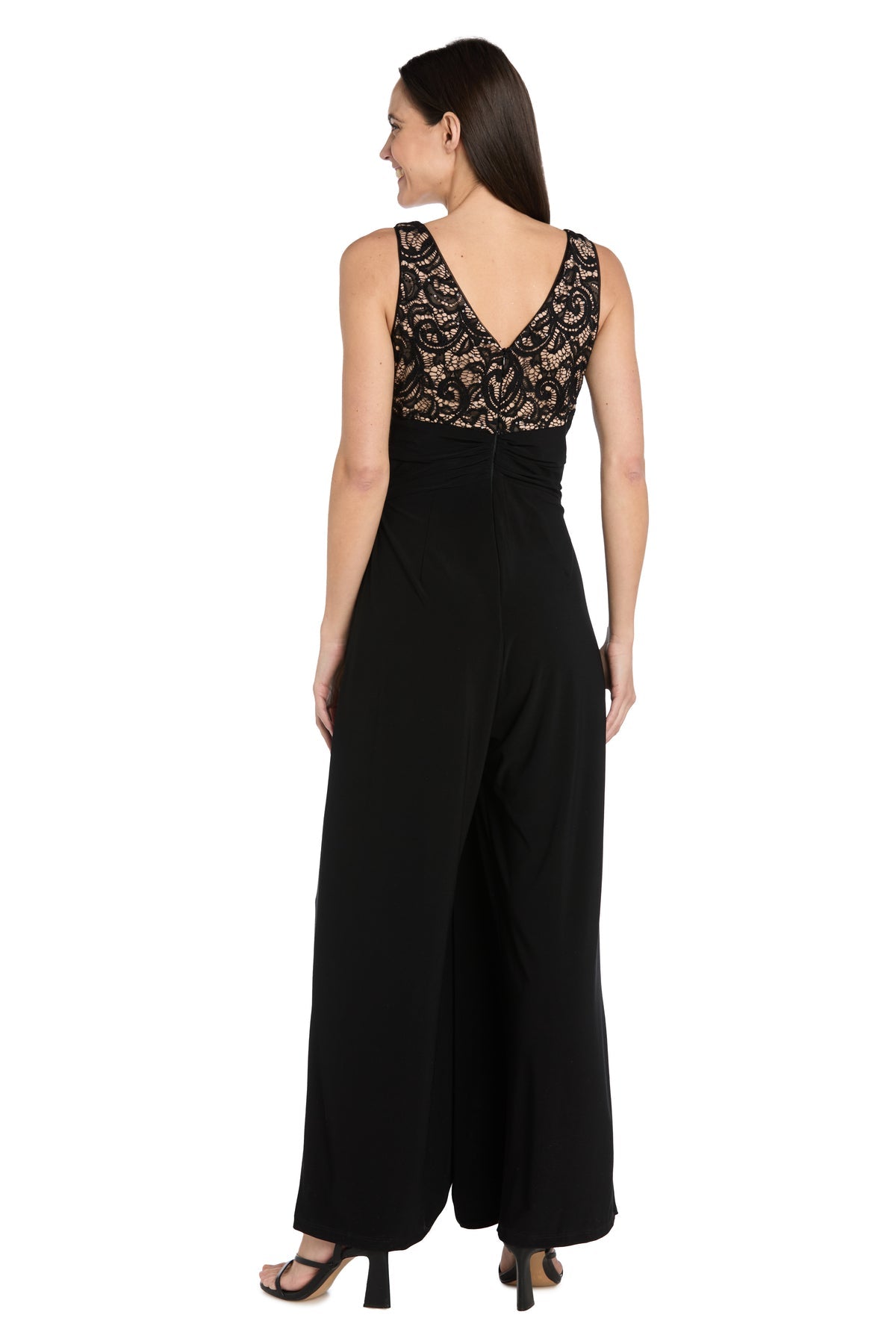 Jumpsuit Long Formal Lace Jumpsuit Black