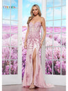 Prom Dresses Long Formal Fitted Corset Prom Dress Pink