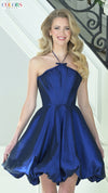 Cocktail Dresses Short A Line Mini Cocktail Dress Sapphire