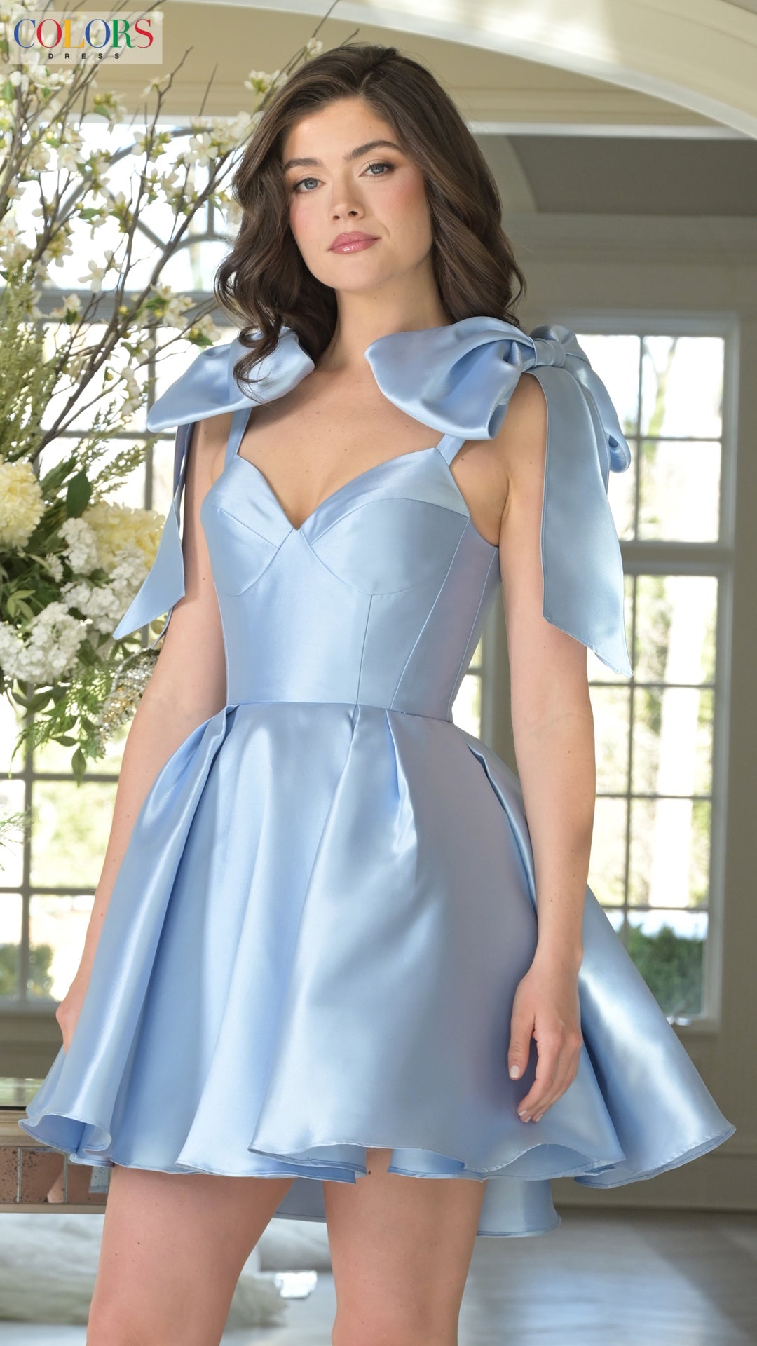 Cocktail Dresses Homecoming Short Pleated Cocktail Dress Light Blue