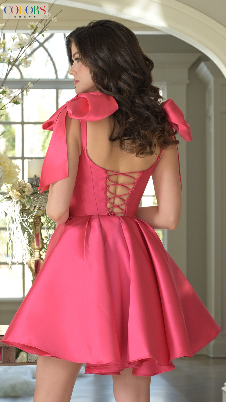Cocktail Dresses Homecoming Short Pleated Cocktail Dress Hot Pink