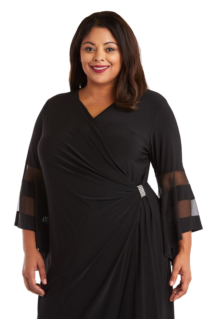 Plus Size Dresses Long Formal Plus Size Evening Dress Black