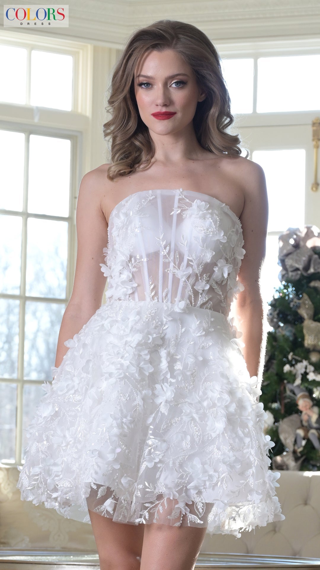 Cocktail Dresses A Line Lace Ruffle Short Cocktail Dress Off White