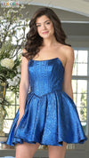 Cocktail Dresses Homecoming Short Cocktail A Line Dress Royal
