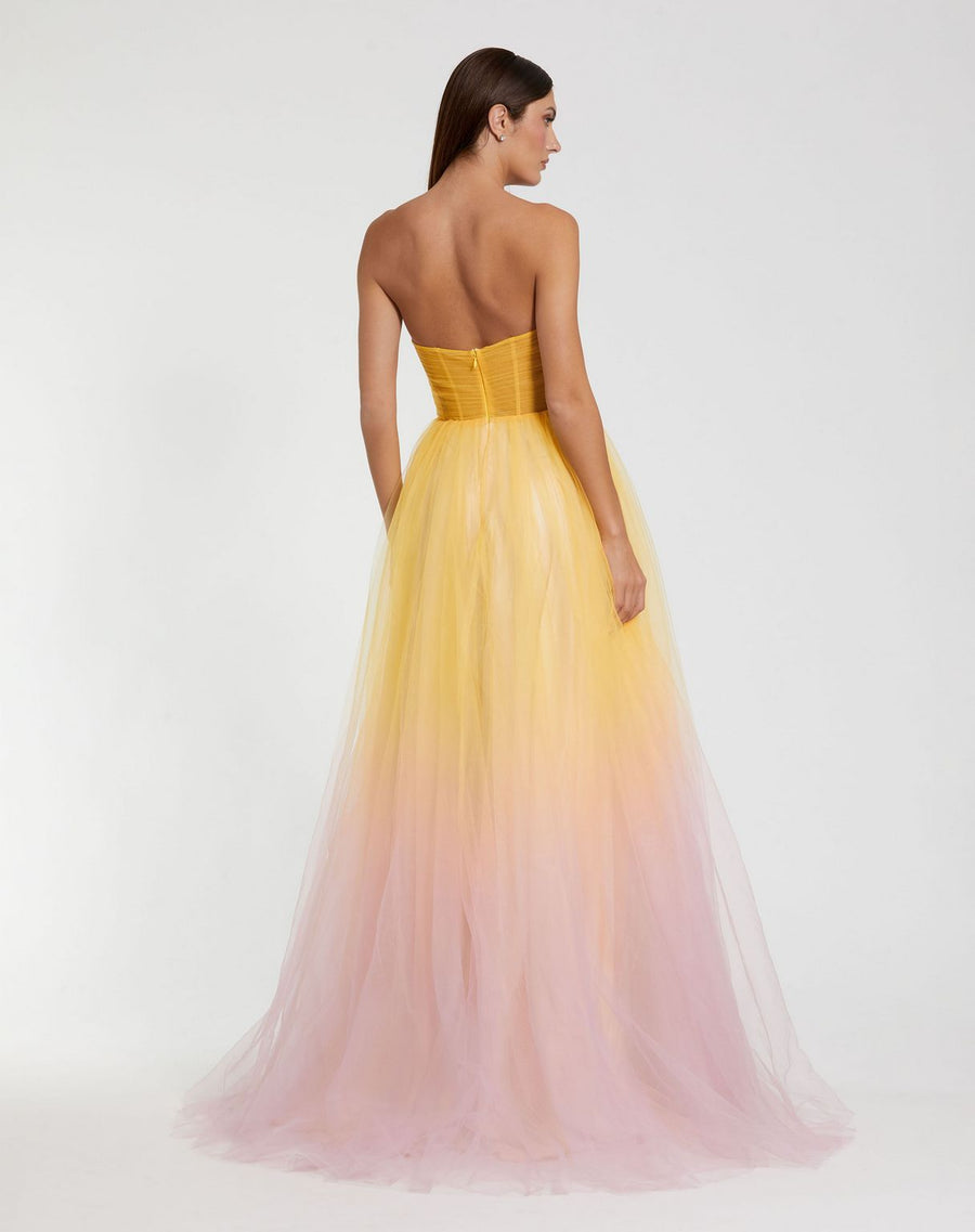 Prom Dresses Prom Long Ball Gown Formal Ombre Dress Pink Lemonade