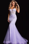 Prom Dresses Long Formal Mermaid Prom Dress Lilac