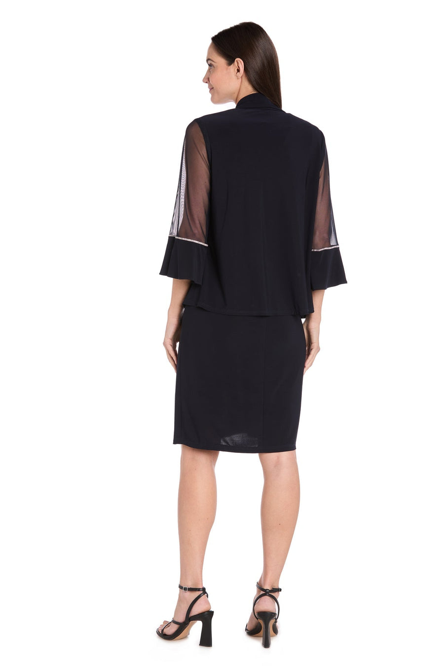 Mother of the Bride Dresses Mother of the Bride Short Petite Jacket Dress Navy