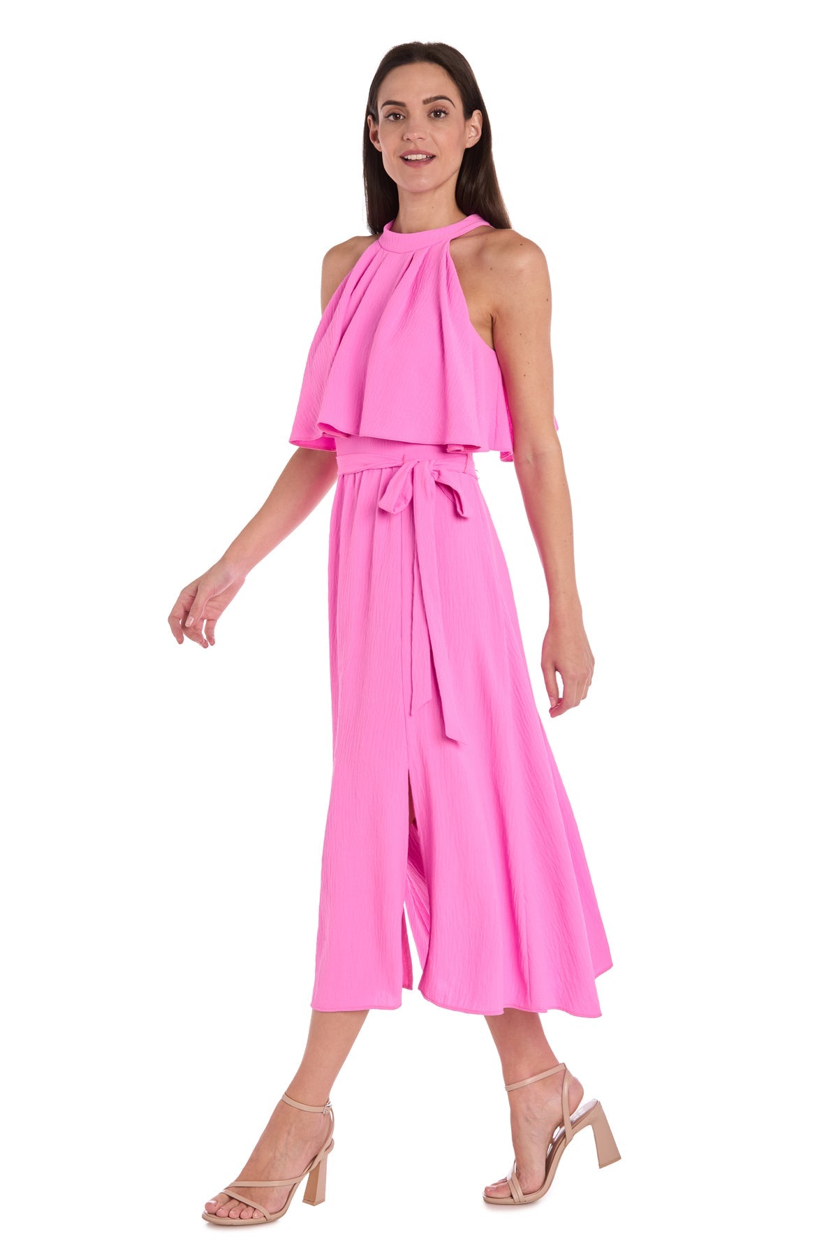 Cocktail Dresses A Line Cocktail Midi Dress Pink