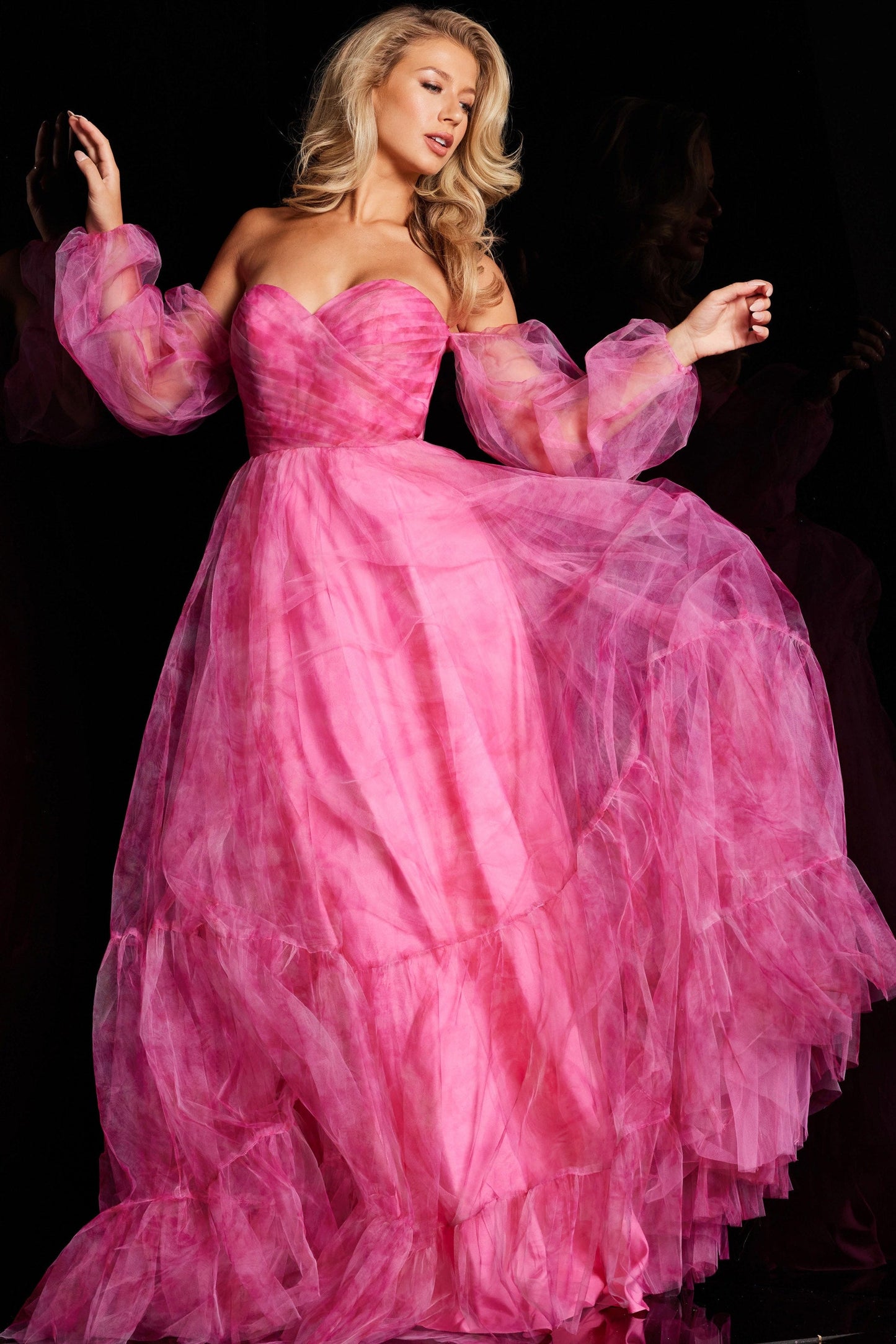 Prom Dresses Long Formal Evening Prom Dress  Fuchsia