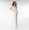 Prom Dresses Long Evening Prom Sequins Dress Off White