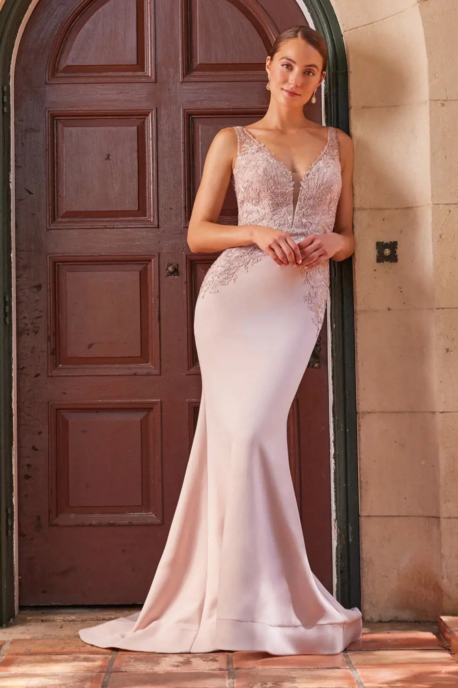 Formal Dresses Long Fitted Formal Beaded Evening Dress Foundation
