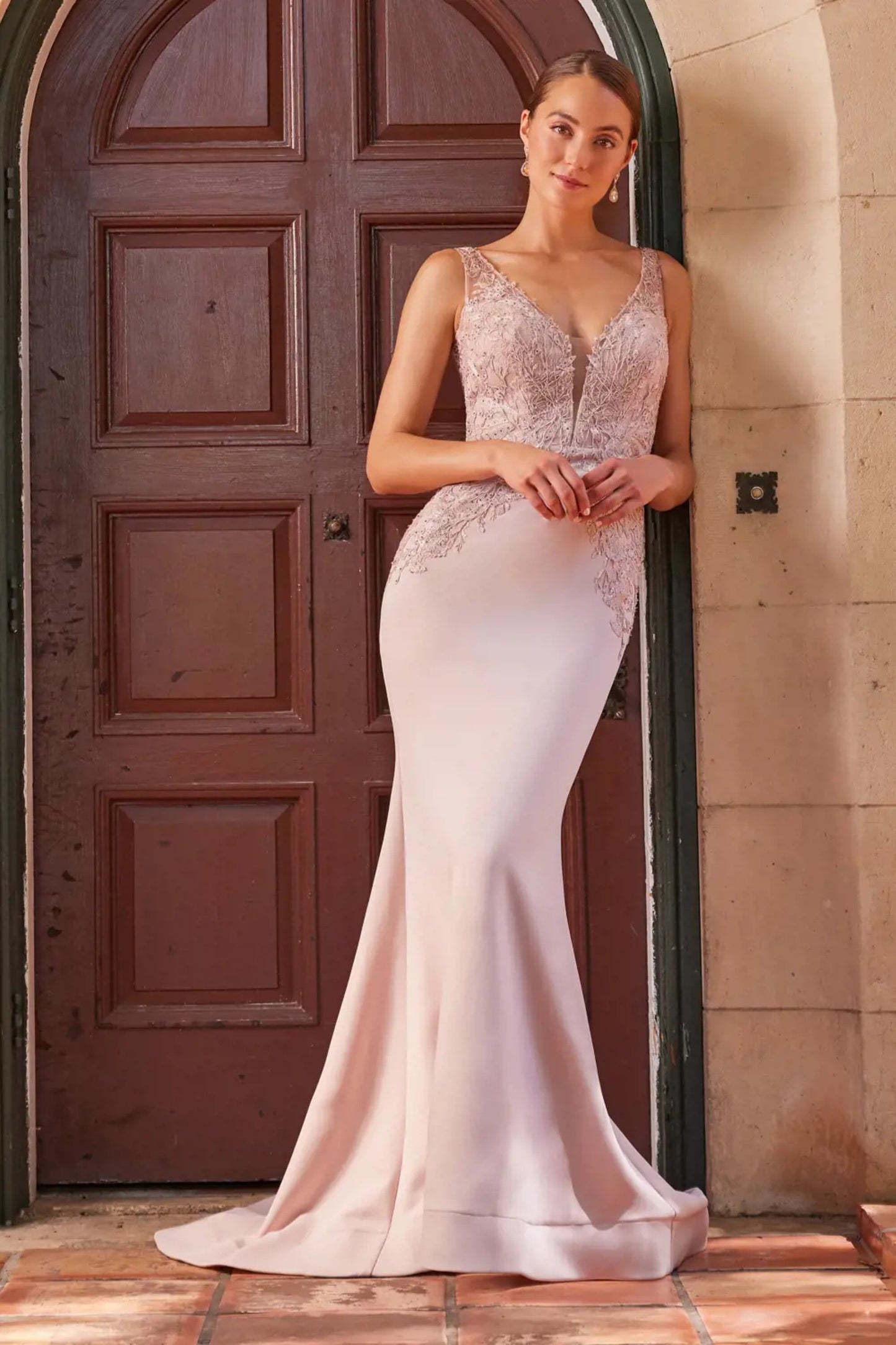 Formal Dresses Long Fitted Formal Beaded Evening Dress Foundation