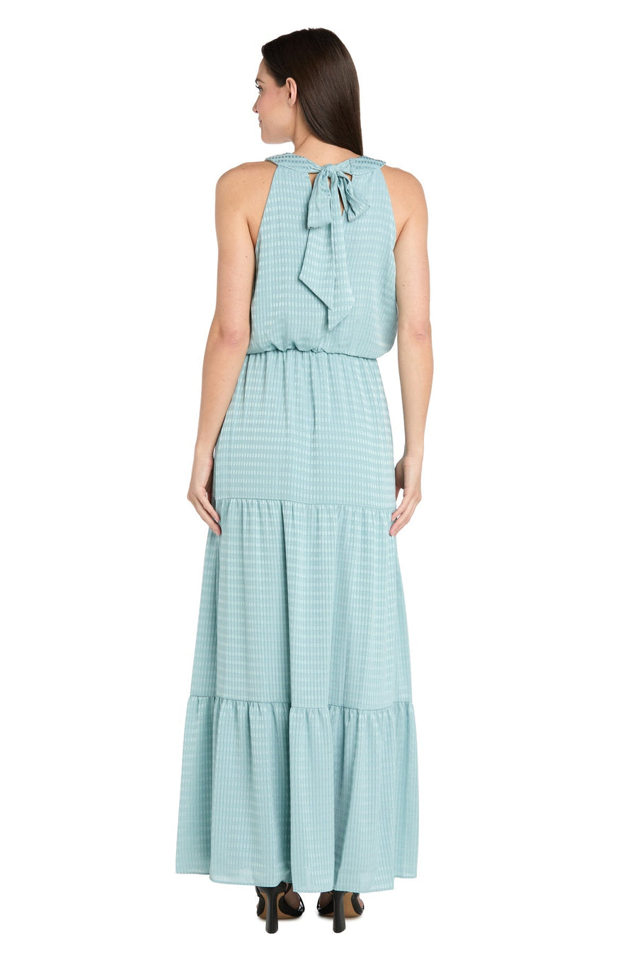 Formal Dresses Long Formal Tiered Maxi Dress Sage