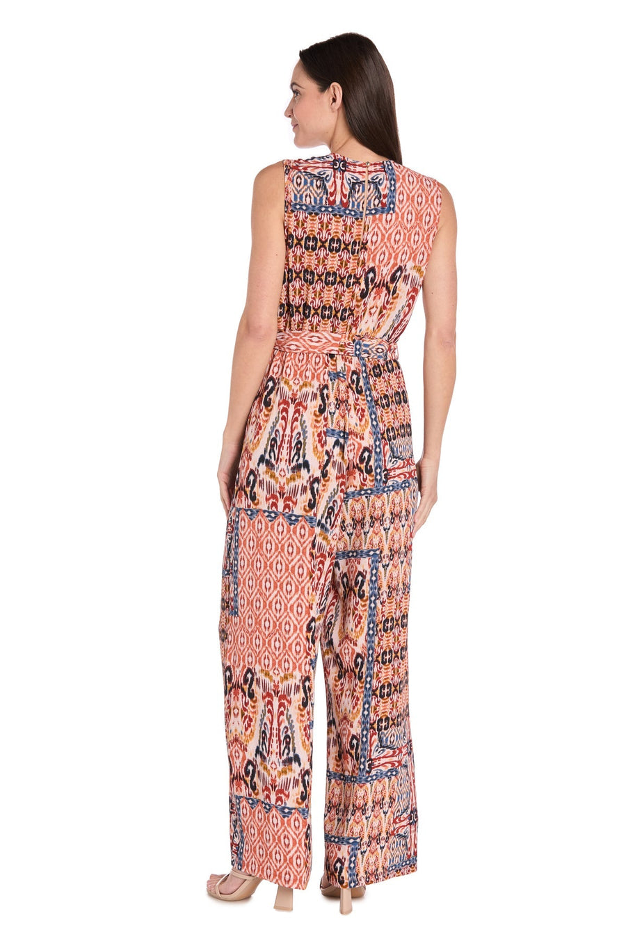 Jumpsuit Formal Long Printed Jumpsuit Copper/Denim