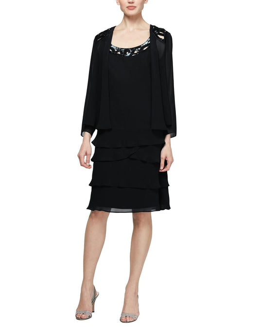Mother of the Bride Dresses Short Mother of the Bride Dress Black