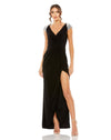 Formal Dresses Long Formal Prom Beaded Dress Black