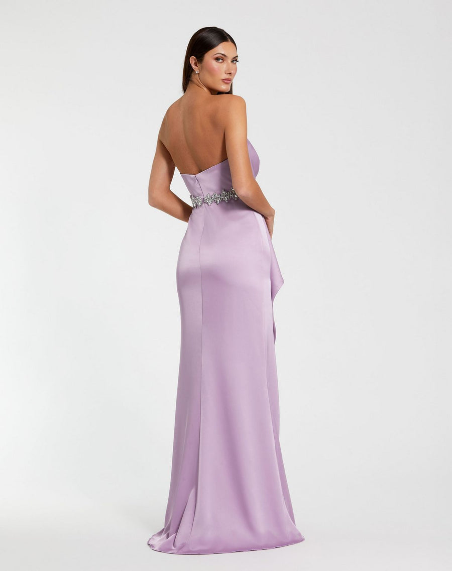 Prom Dresses Long Formal Slit Fitted Prom Dress Lilac