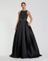 Formal Dresses Long Beaded A Line Formal Prom Dress Black