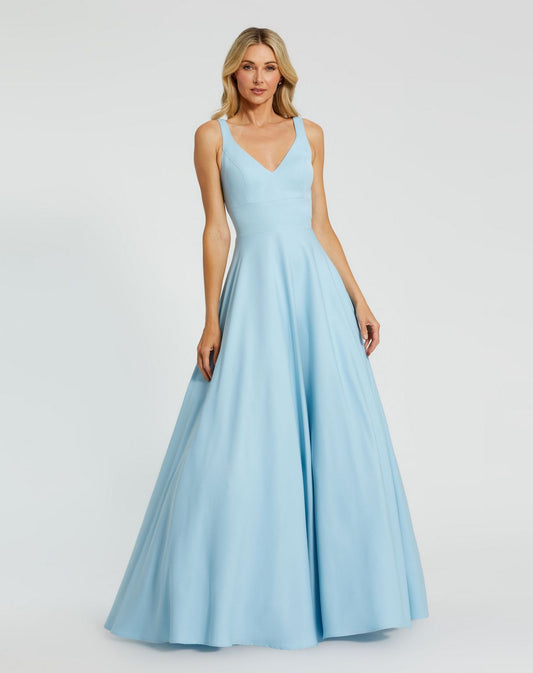 Prom Dresses Prom Long Sleeveless Ball Gown Powder Blue