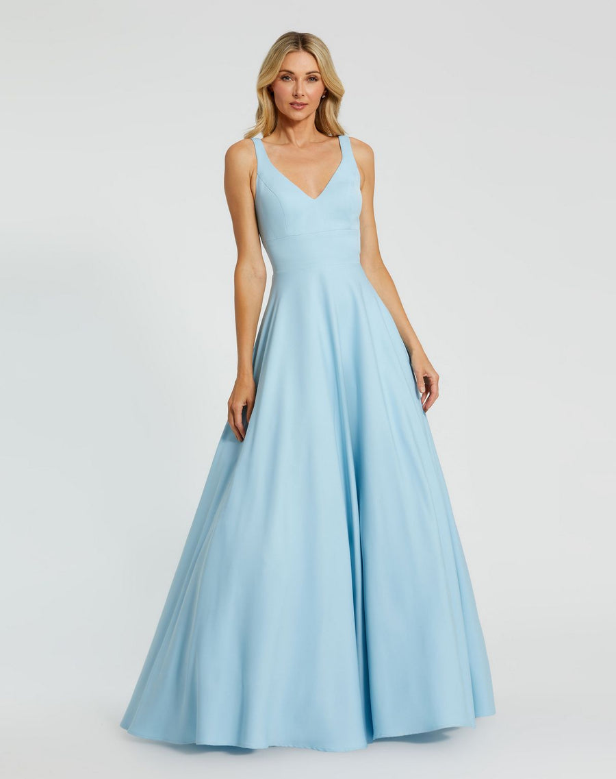 Prom Dresses Prom Long Sleeveless Ball Gown Powder Blue