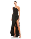 Prom Dresses High Low Prom Formal Ruffle Dress Black