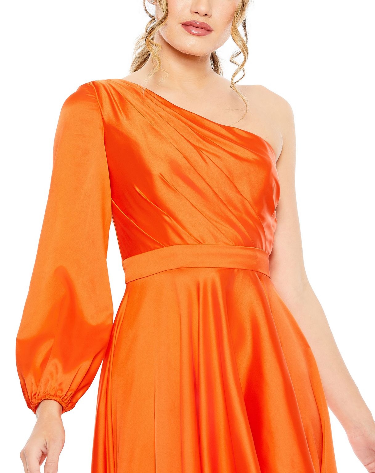 فستان ماك دوجال 49141 بكتف واحد مرتفع ومنخفض