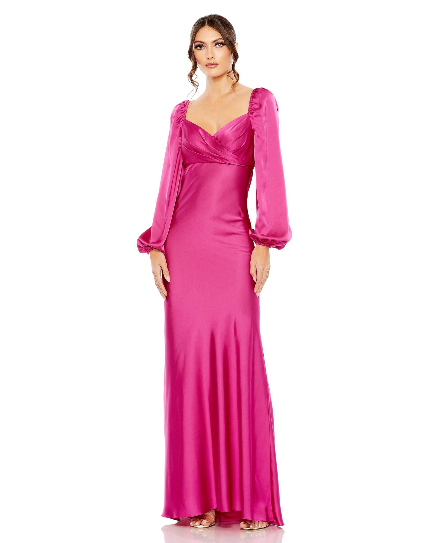 Mac Duggal 49519 Long Sleeve Formal Evening Dress