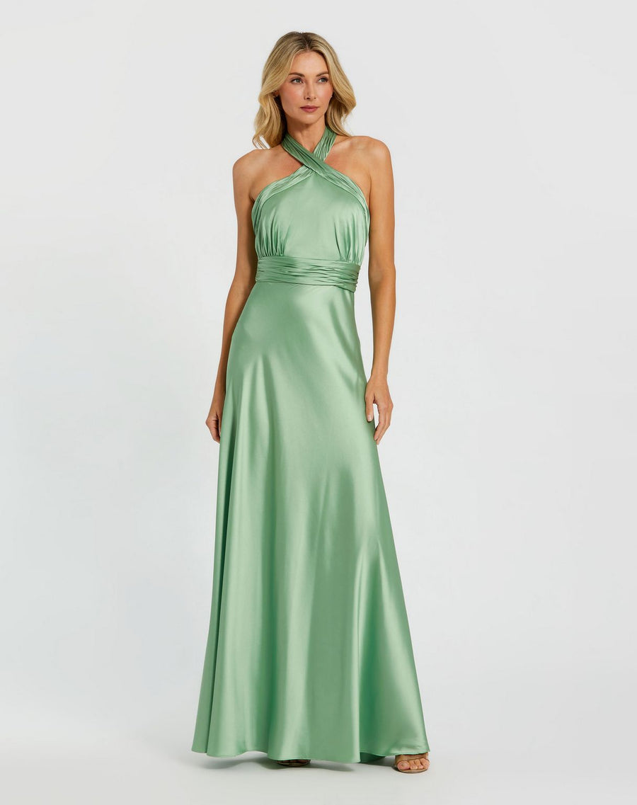 Prom Dresses A Line Formal Long Prom Dress Sage