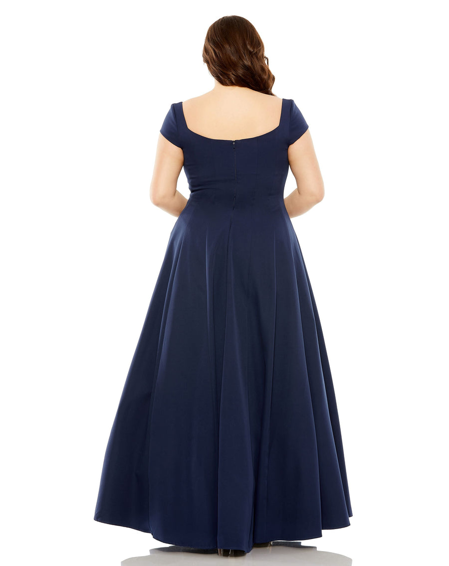 Plus Size Dresses Long A Line Plus Size Formal Dress Midnight