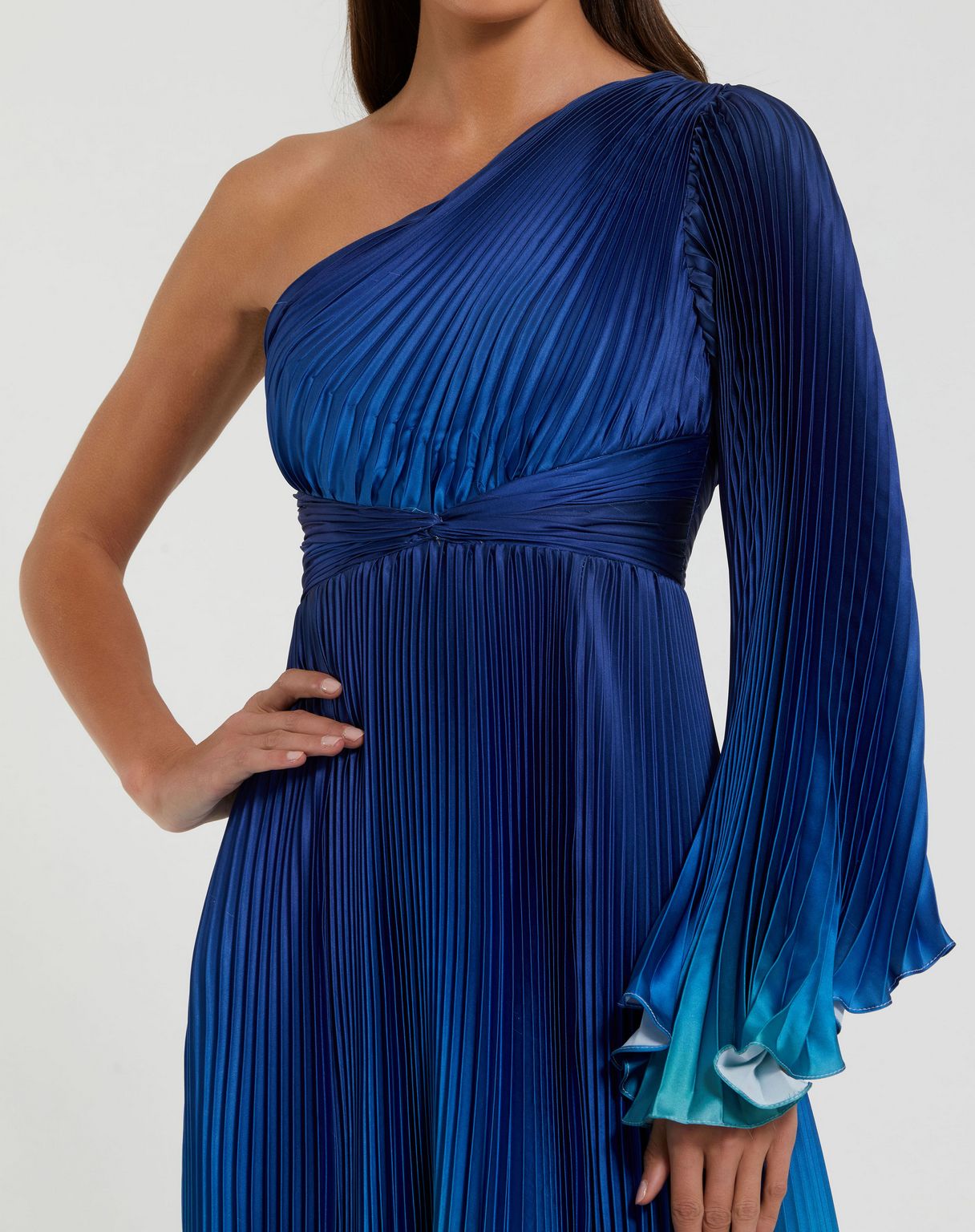 Prom Dresses Long Prom Ombre Formal Dress  Blue Ombre