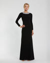 Formal Dresses Long Fitted Formal Prom Beaded Dress Black