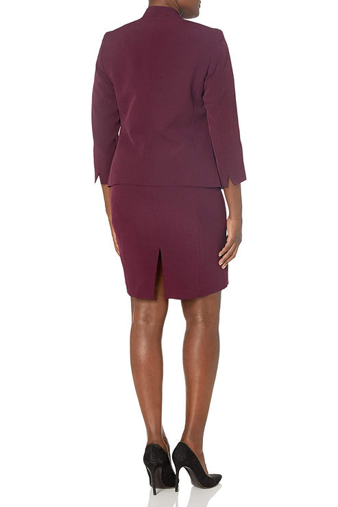 Cocktail Dresses Short Cocktail Mother of the Bride Jacket Dress Bordeaux