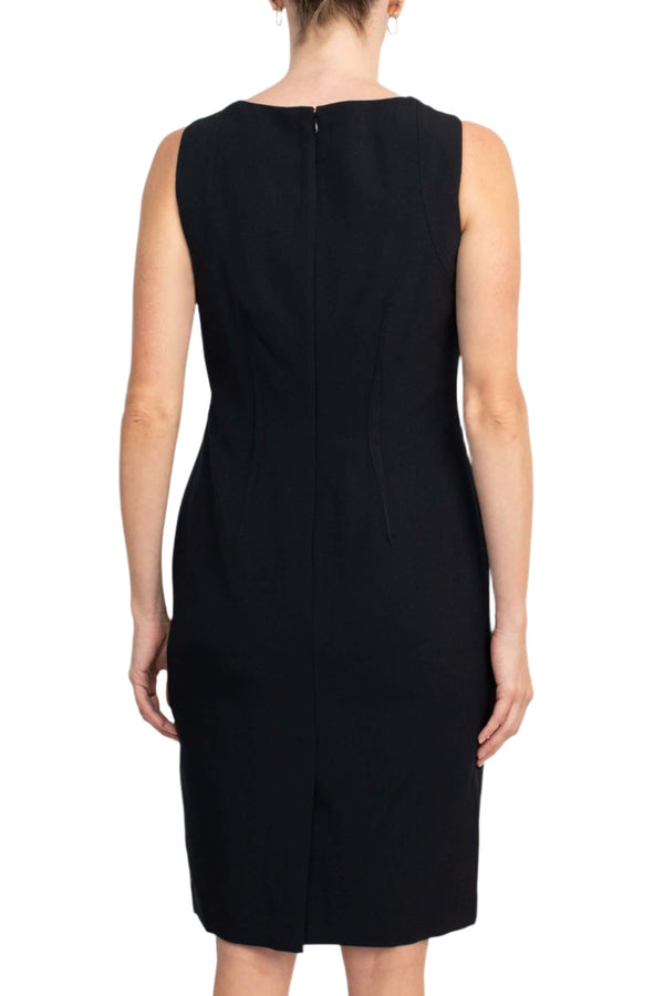 Mother of Bride Dresses Short Cocktail Two Piece Jacket Dress Dijon Combo