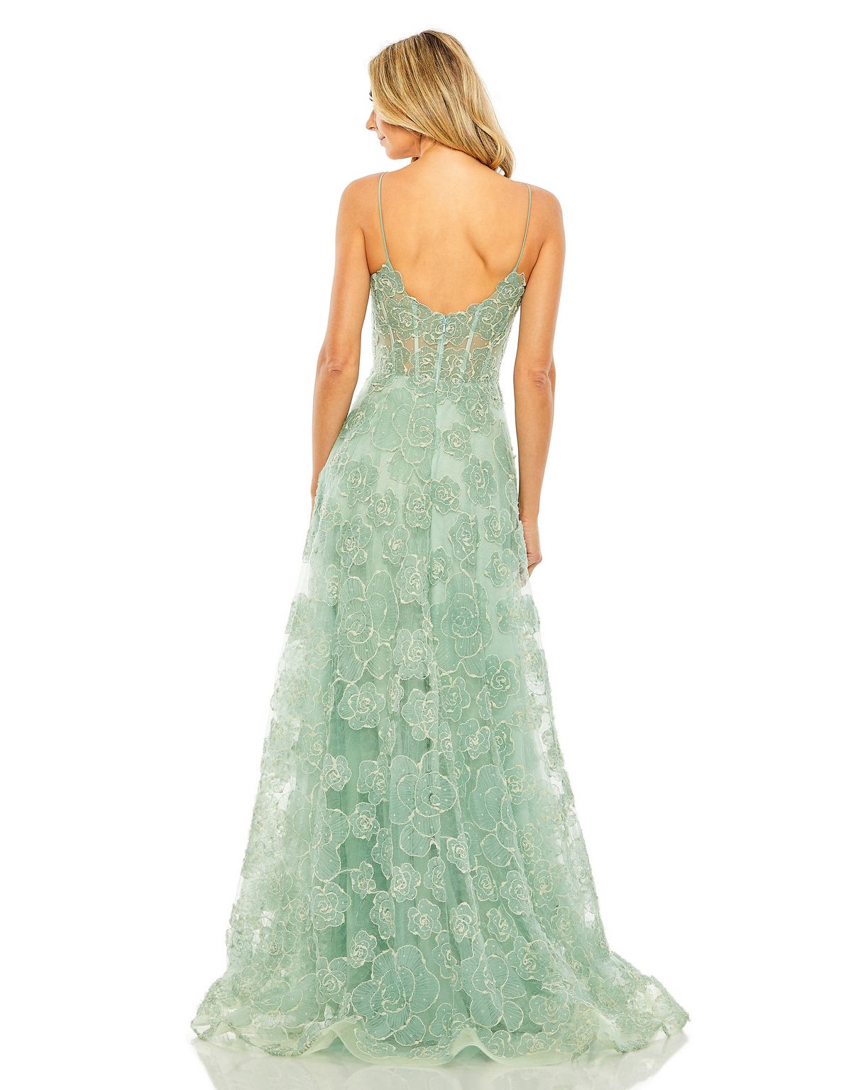Prom Dresses 50735 Prom Long A Line Corset Formal Dress Mint