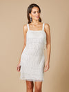 Wedding Dresses Short Wedding Fringe Bridal Dress White
