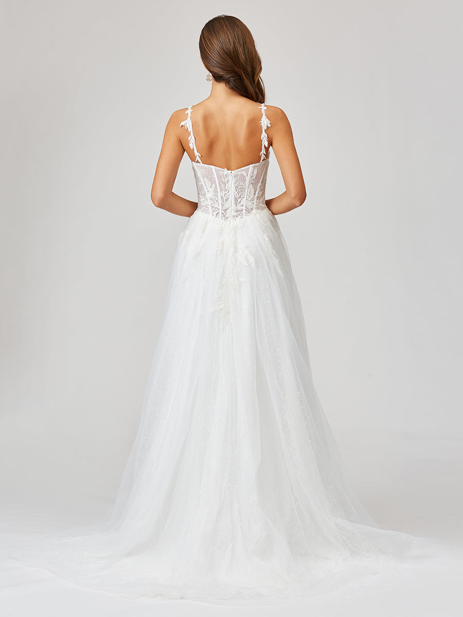 Wedding Dresses Long Bridal Gown Lace Wedding Dress Ivory