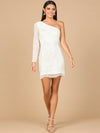 Cocktail Dresses Short Cocktail Fringe Dress Ivory