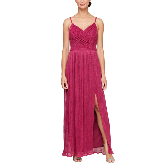 Formal Dresses Formal Long Slit Dress Fuchsia